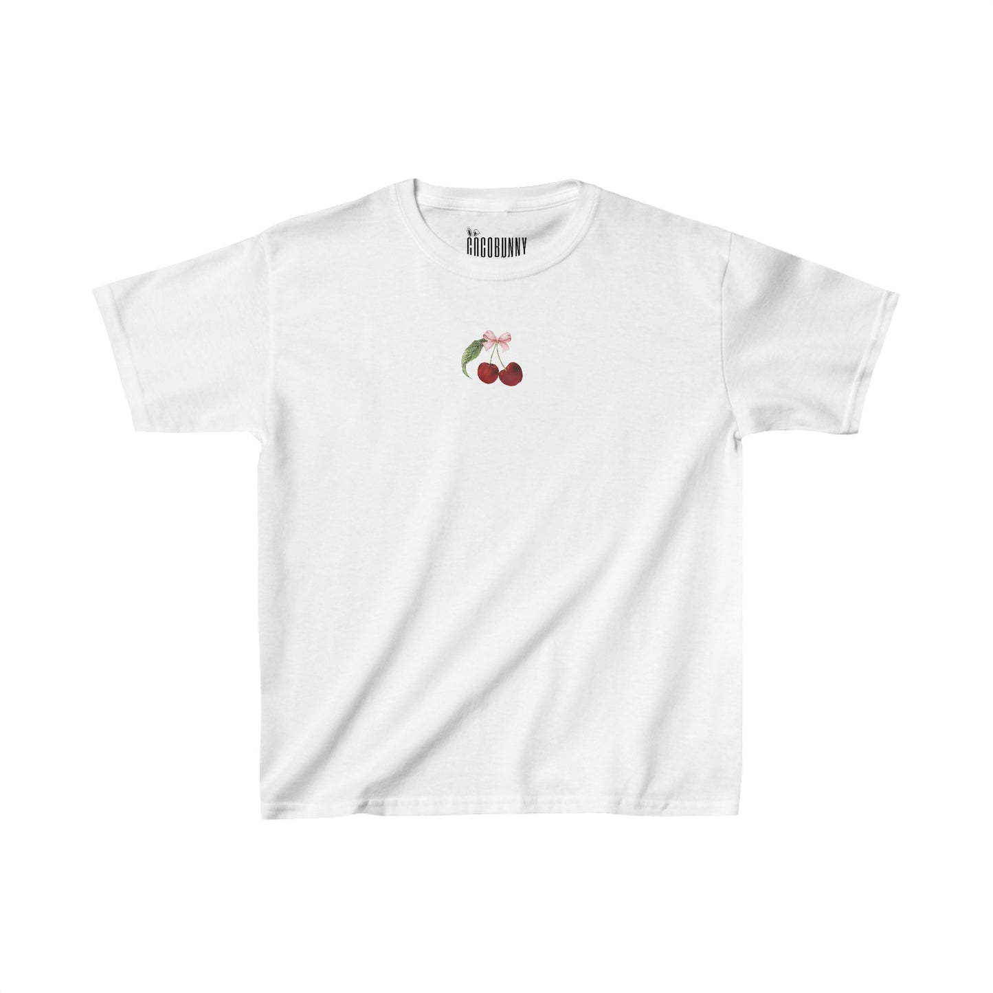 Cherry Bow - Baby Tee