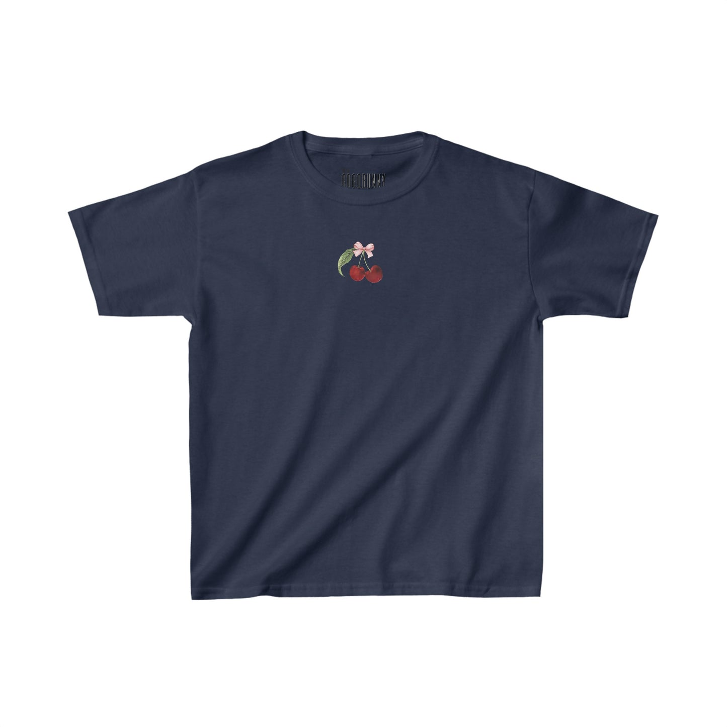 Cherry Bow - Baby Tee