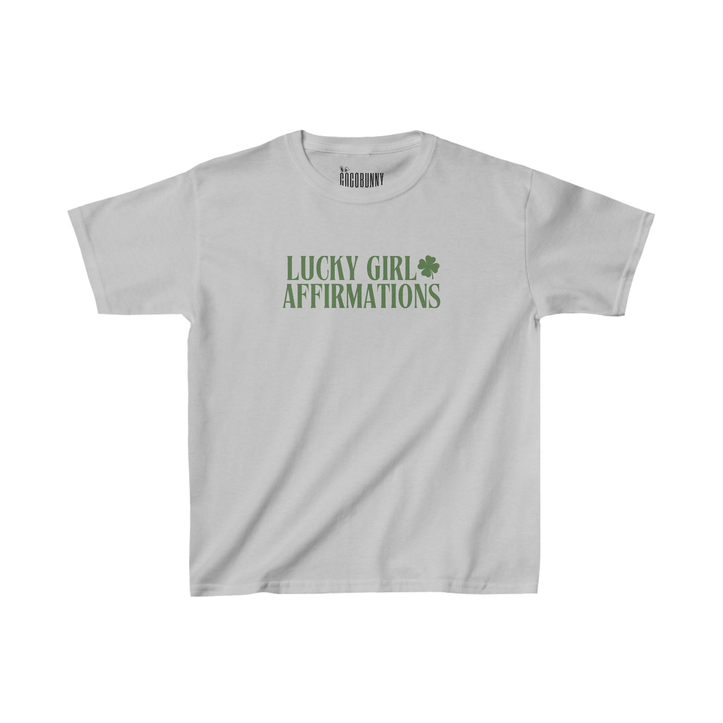 Lucky Girl Affirmations - Baby Tee