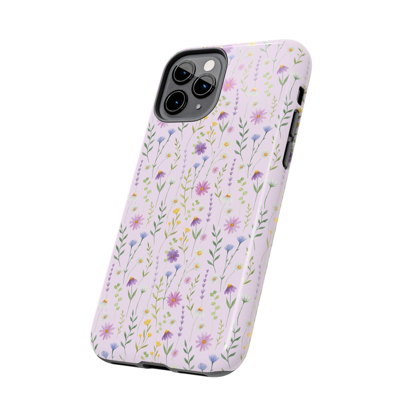 Lilac Floral - iPhone Case