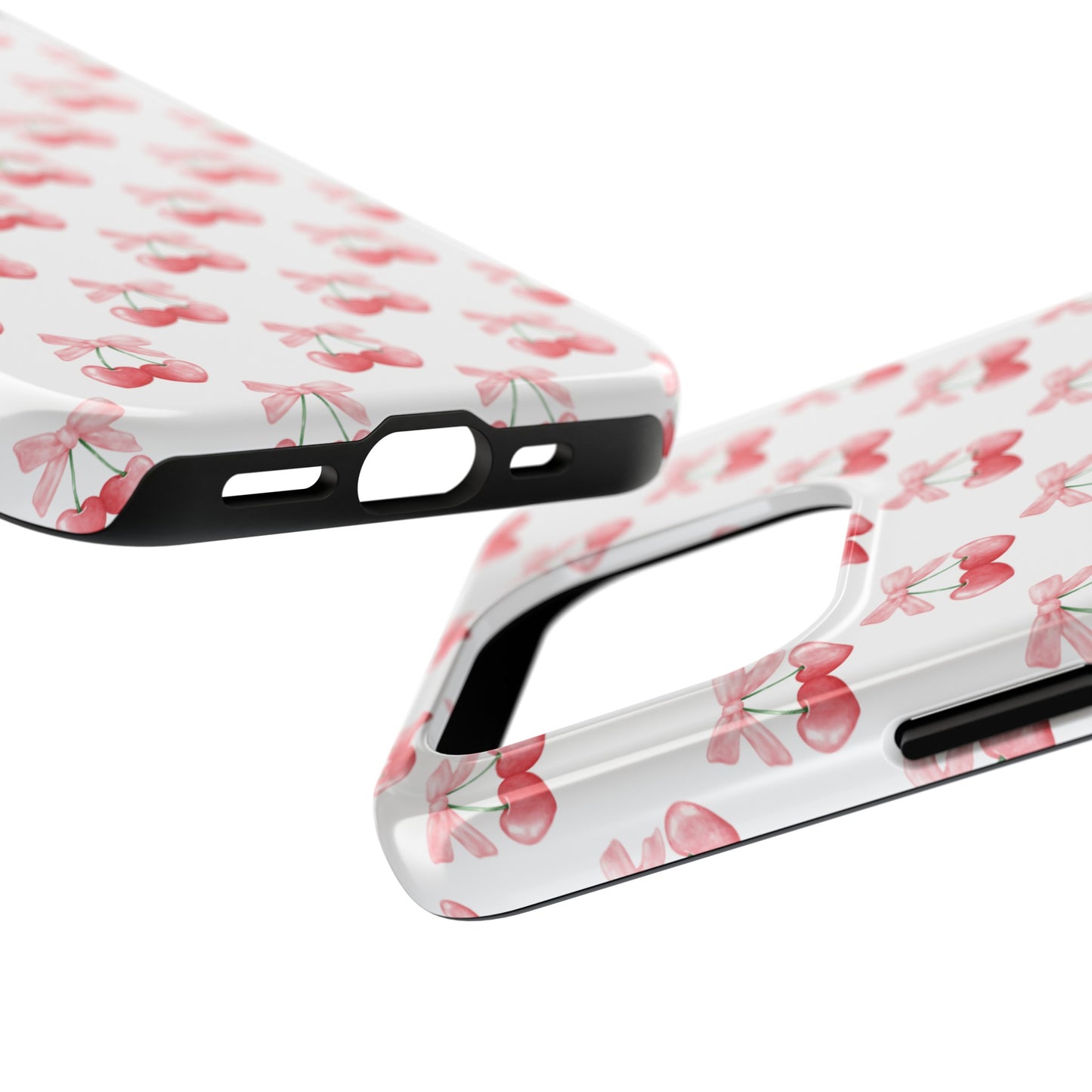 Cherry Bow - iPhone Case