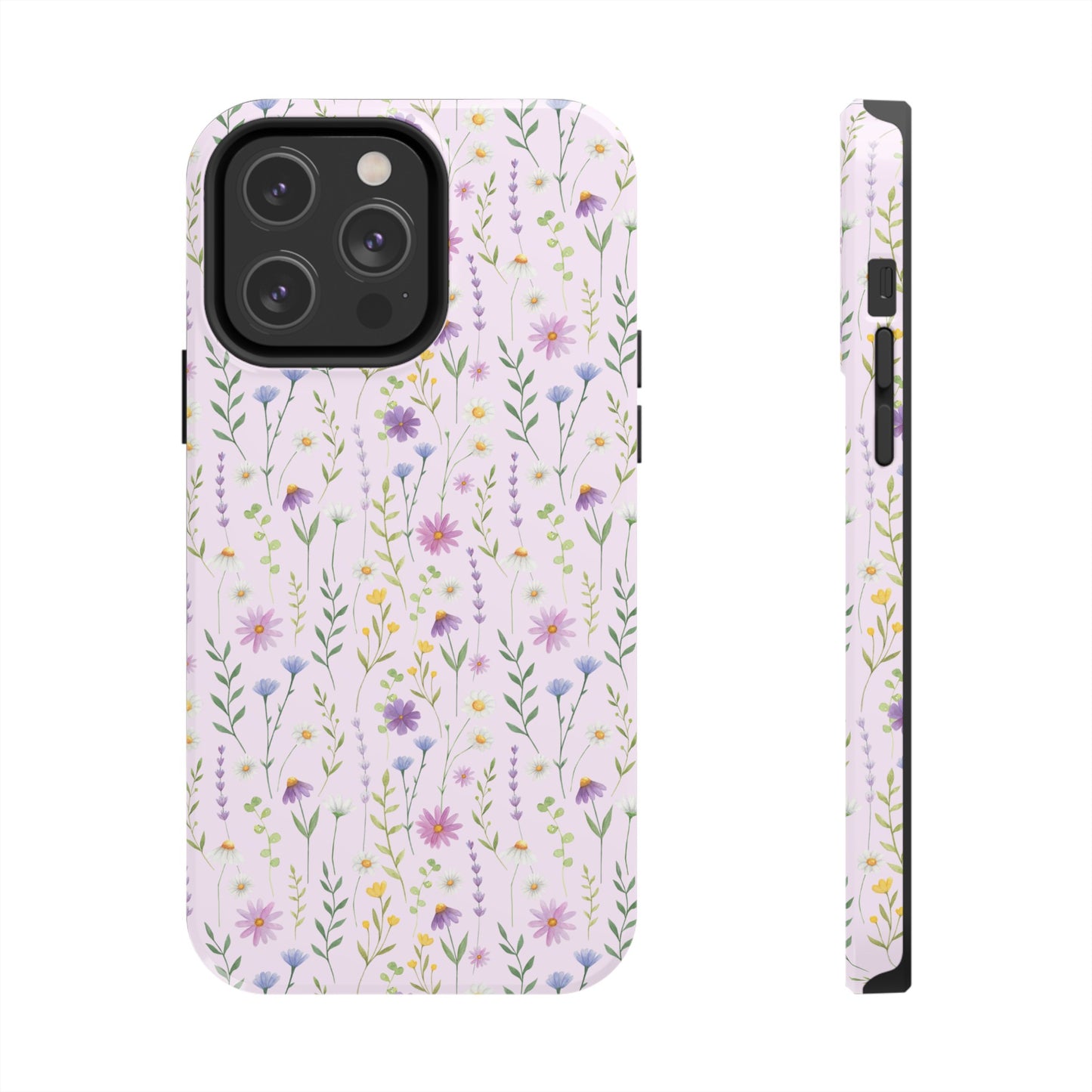 Lilac Floral - iPhone Case