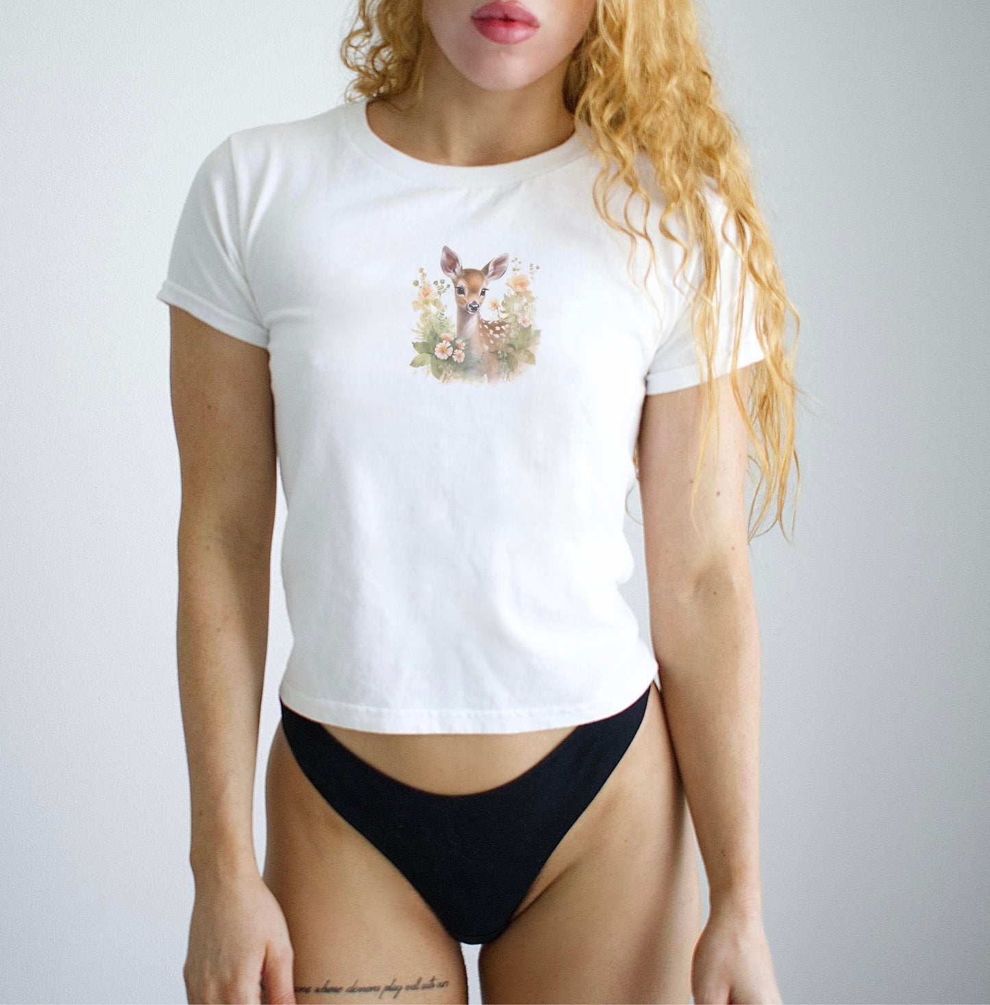 Coquette Fawn - Baby Tee